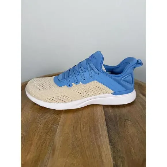 NWB APL Women's Coastal Blue Beach White TechLoom Tracer Sneakers Size 7.5 - Picture 5 of 10